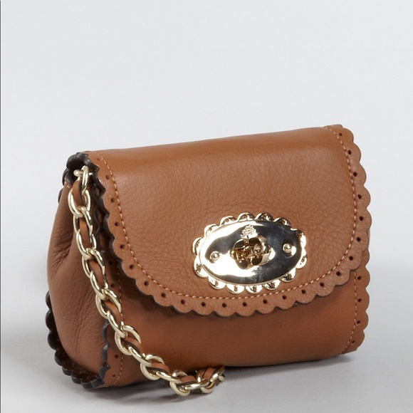 Mulberry Handbags - Mulberry Brown Oak Cookie Mini Bag